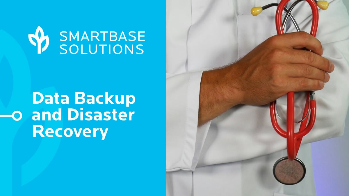 Doctor Holding Stethoscope Data Backup And Disaster Recovery